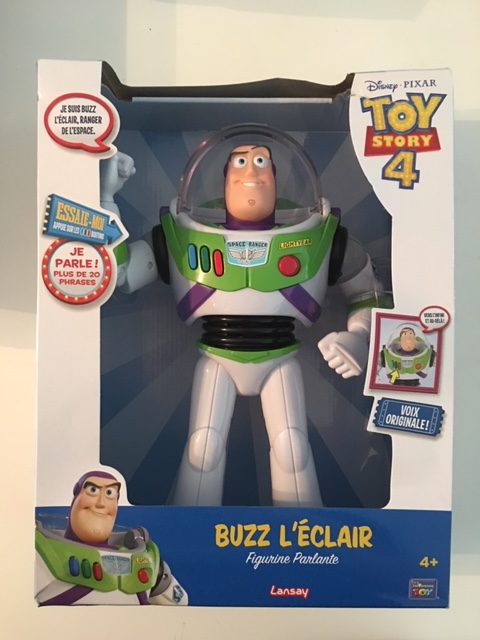 Toy Story 4 - Buzz l'Eclair Personnage Parlant - Dès 4 ans - Lansay :  : Jeux et Jouets