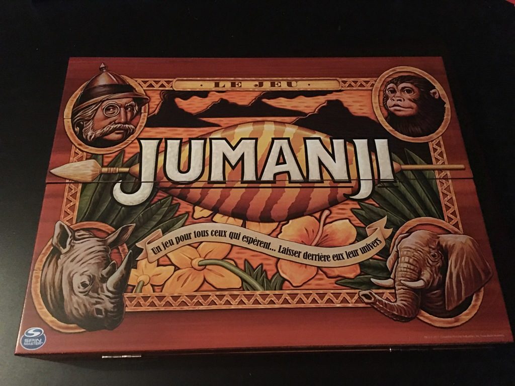 Disponible le jeu de société Jumanji Qui osera y jouer ?