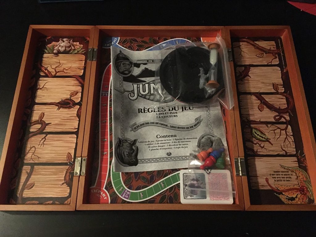 Disponible le jeu de société Jumanji Qui osera y jouer ?