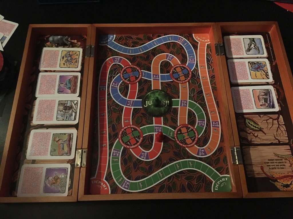 Réplique de collection du plateau de jeu Jumanji