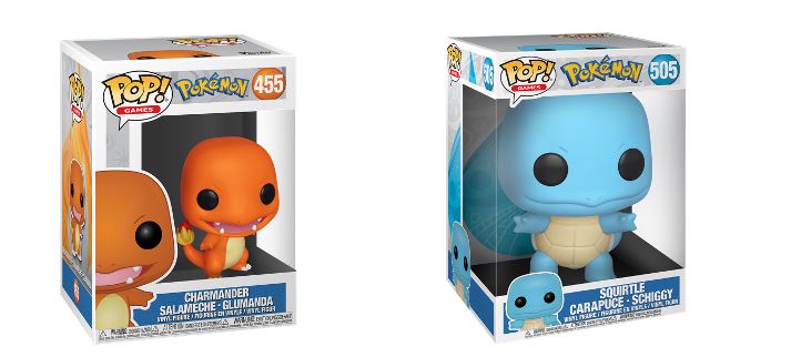 Funko Pop : Attrapez-les tous ! Salamèche et Carapuce débarquent