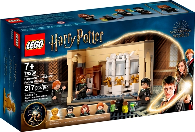 Lego géant à construire Harry Potter et Hermione 76393