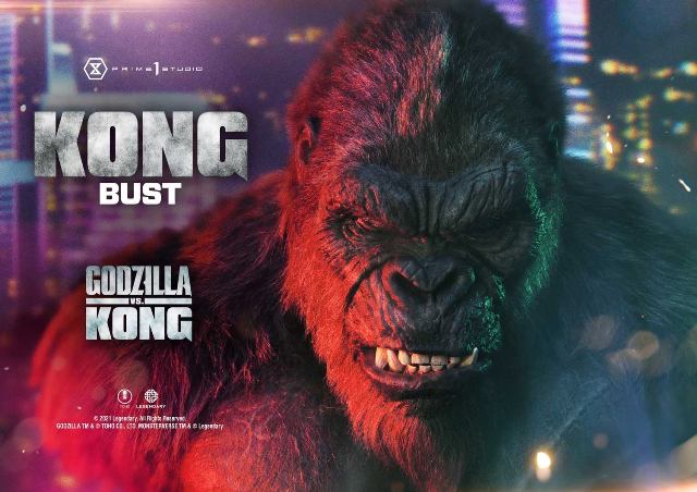 Un buste d'envergure pour Kong tiré du film de Warner Bros chez