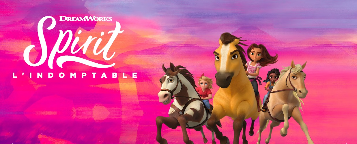 Spirit L'indomptable, coffret poupée Lucky et figurine cheval