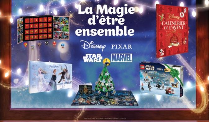 Calendriers de l'avent Disney Pixar - Calendriers de l'Avent