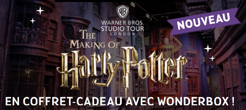 Coffret Cadeau Harry Potter Studio Sejour